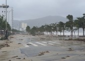 Đà Nẵng: Bờ biển tan hoang, đường phố ngổn ngang sau bão số 9