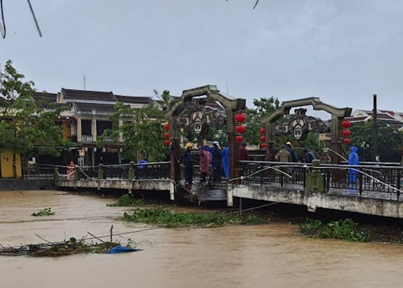 Quảng Nam: Mưa giảm, nước sông đang xuống chậm - ảnh 1