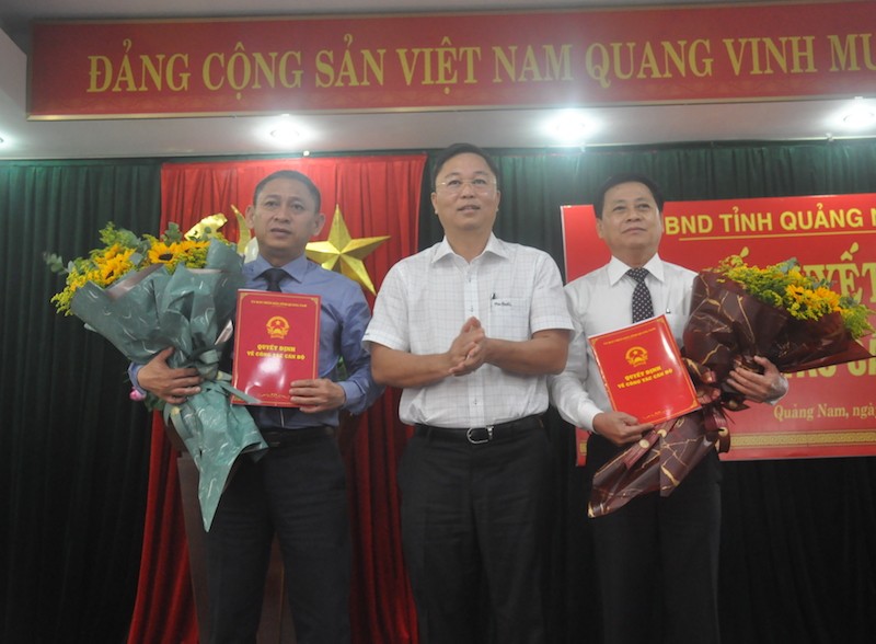 Quảng Nam: Điều động, bổ nhiệm 3 Giám đốc Sở - ảnh 1