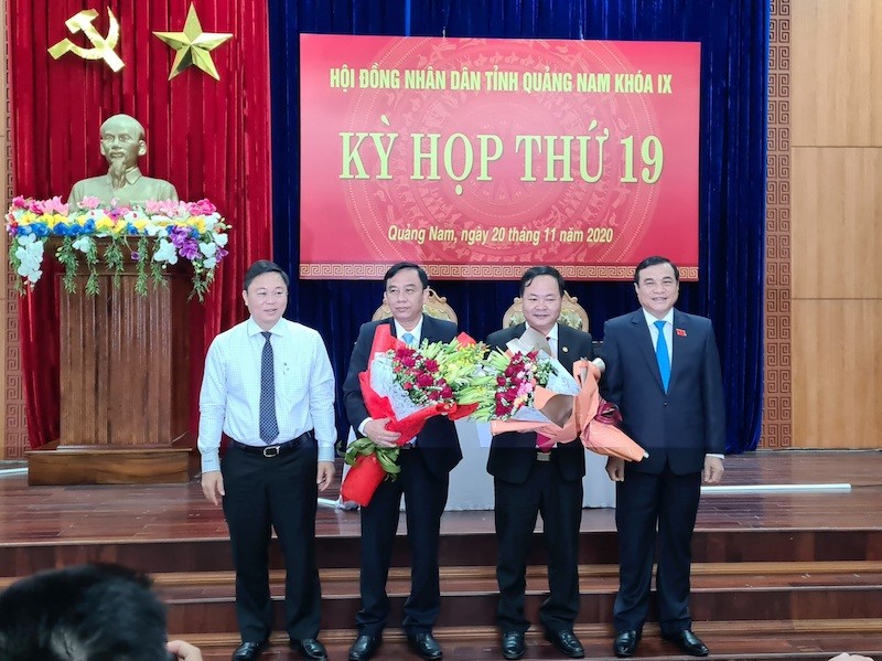 Quảng Nam có tân Phó Chủ tịch UBND và HĐND  - ảnh 1