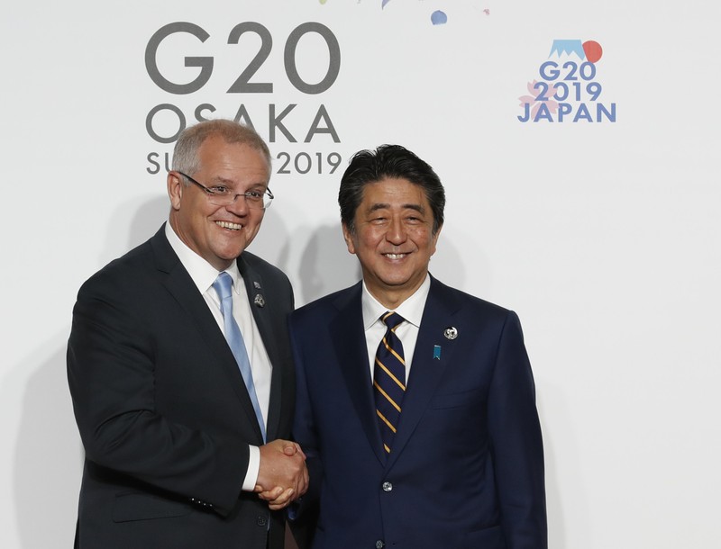 Nhật, Úc chia sẻ lo ngại tình hình Biển Đông - ảnh 1
