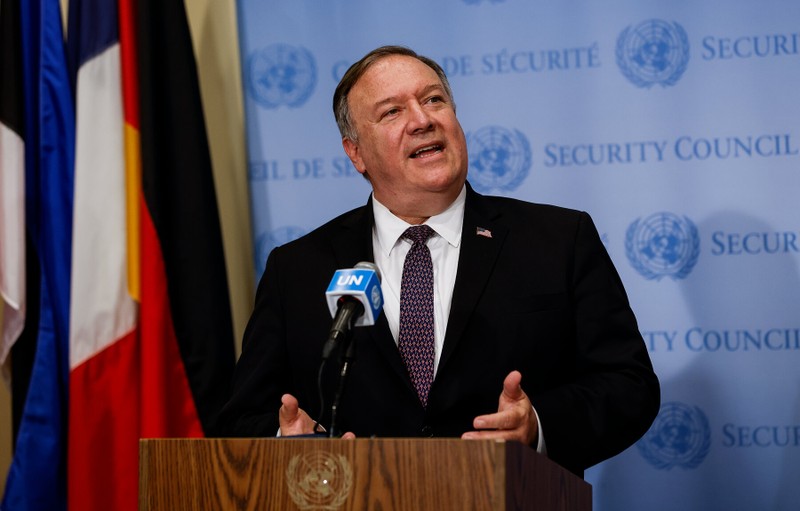 Ông Pompeo nói về khả năng Mỹ áp trừng phạt đối với Belarus - ảnh 1