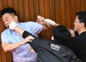 Lại xảy ra ẩu đả tại nghị viện Đài Loan 