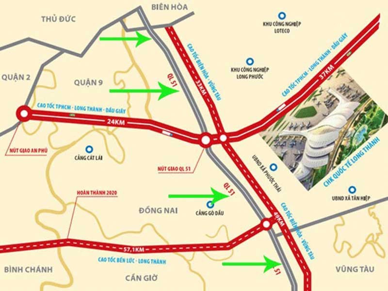 Chính phủ đồng ý làm đường cao tốc Biên Hòa - Vũng Tàu  - ảnh 1