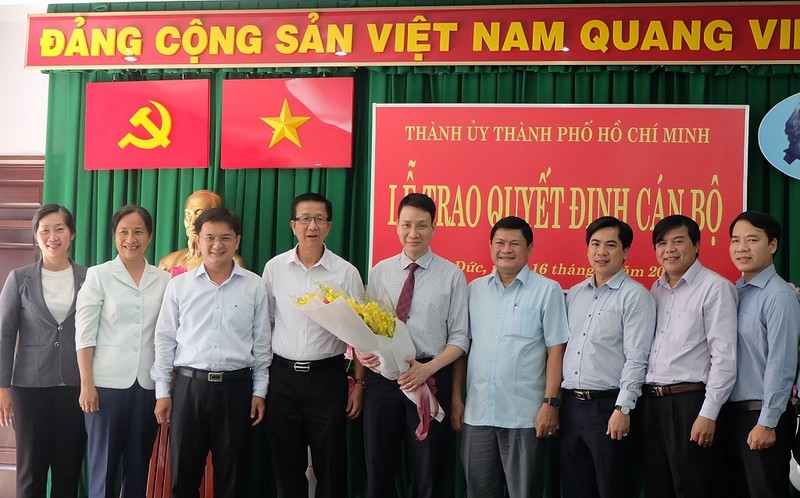 Ông Trương Trung Kiên làm Phó Bí thư Quận ủy quận Thủ Đức - ảnh 2