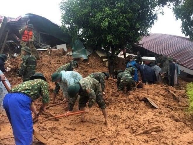 Bộ Quốc phòng thông tin chính thức vụ sạt lở đất ở Đoàn 337 - ảnh 1