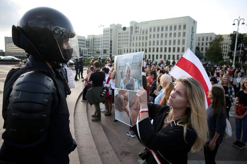 Nga cáo buộc Mỹ thúc đẩy biểu tình ở Belarus - ảnh 2