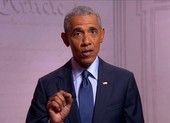 Sau vợ, đến lượt ông Obama gay gắt chỉ trích ông Trump