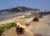 Trung Quốc tập trận chiếm đảo ở bán đảo đối diện Đài Loan 