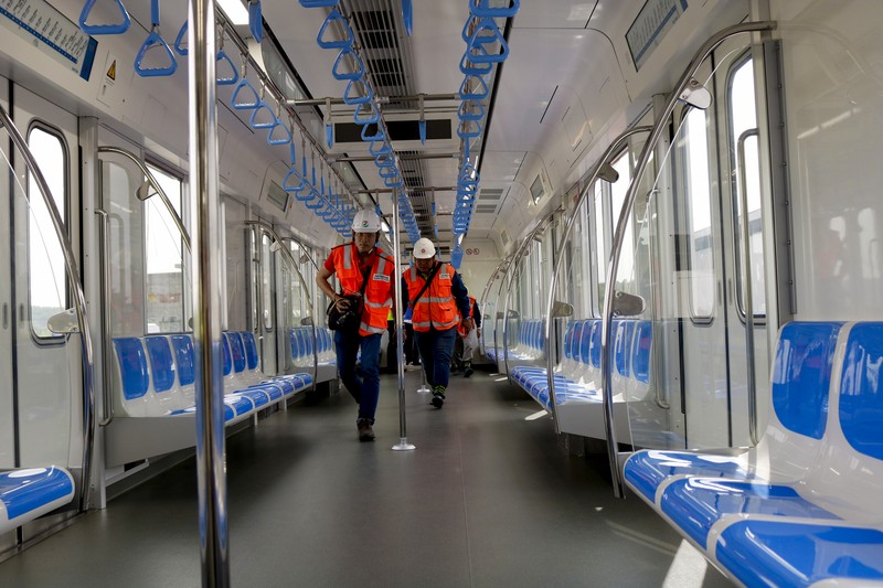 Chùm ảnh: Cận cảnh bên trong toa tàu metro số 1 - ảnh 7