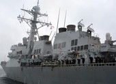Mỹ lại điều tàu chiến đi qua eo biển Đài Loan