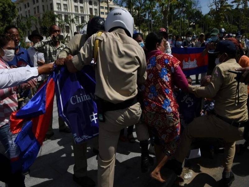 Campuchia: Biểu tình vì lo 'Trung Quốc tăng hiện diện quân sự' - ảnh 3