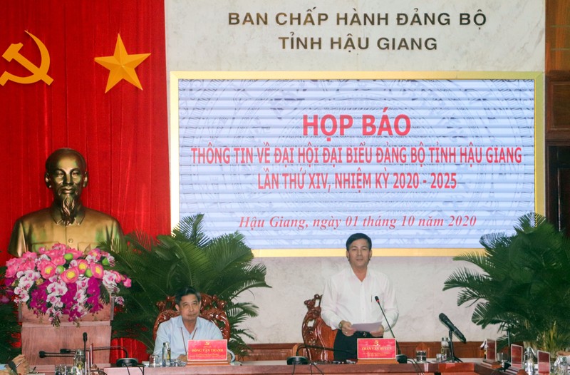 Hậu Giang: Có 29 Tỉnh ủy viên tái cử ở nhiệm kỳ 2020 - 2025 - ảnh 1