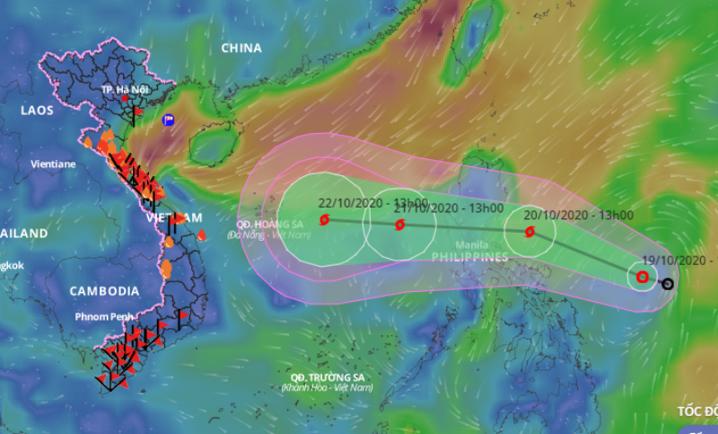 Biển Đông sắp có cơn bão mới hướng vào Trung bộ - ảnh 1
