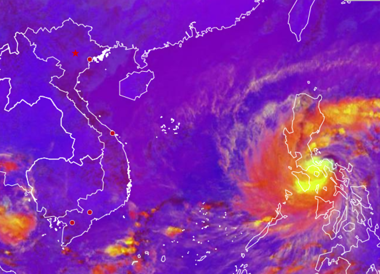 Chuyên gia phân tích các khả năng diễn biến của bão Goni - ảnh 1
