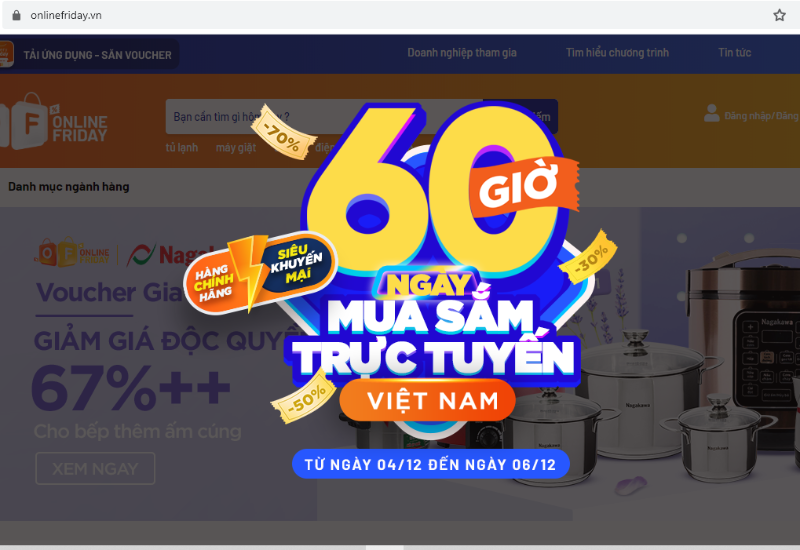 Khởi động ngày hội mua sắm trực tuyến lớn nhất Việt Nam - ảnh 1