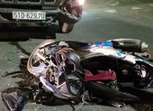 Thanh niên trọng thương khi tông vào đầu xe tải ở KCN Vĩnh Lộc