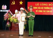 An Giang có tân giám đốc và phó giám đốc công an