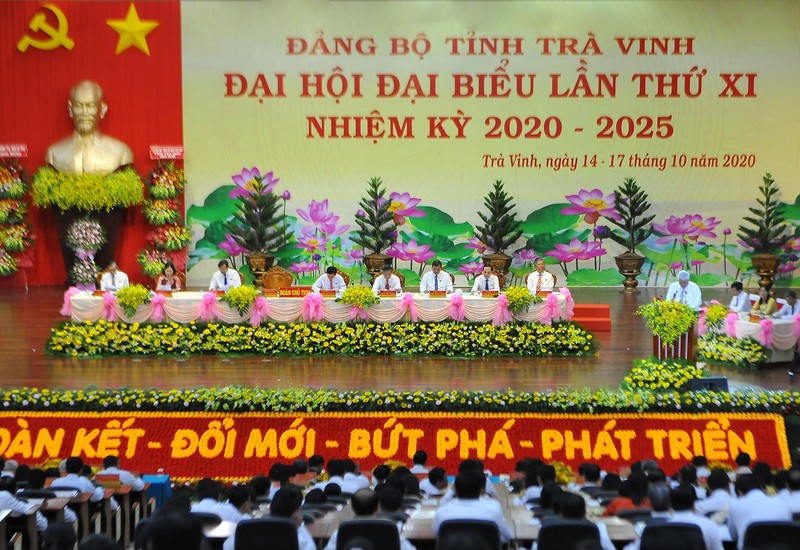 Bế mạc Đại hội đại biểu Đảng bộ tỉnh Trà Vinh khóa XI  - ảnh 1