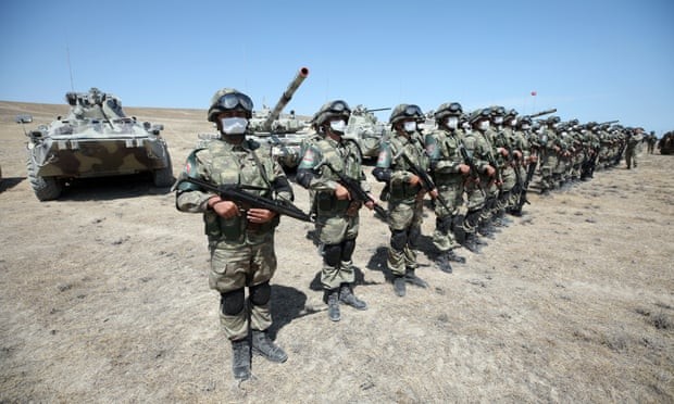 Thổ Nhĩ Kỳ sẵn sàng điều binh sĩ giúp Azerbaijan chống Armenia - ảnh 1