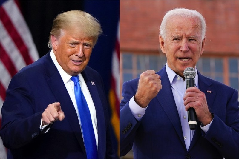 Pennsylvania ngả xanh, 2 phía Trump-Biden cùng ra tuyên bố - ảnh 1