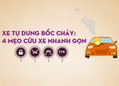 Ô tô tự dưng bốc cháy: 4 mẹo cứu xe nhanh gọn