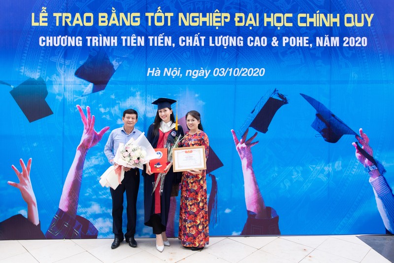 Á hậu Phương Nga tốt nghiệp đại học Kinh tế Quốc dân - ảnh 3