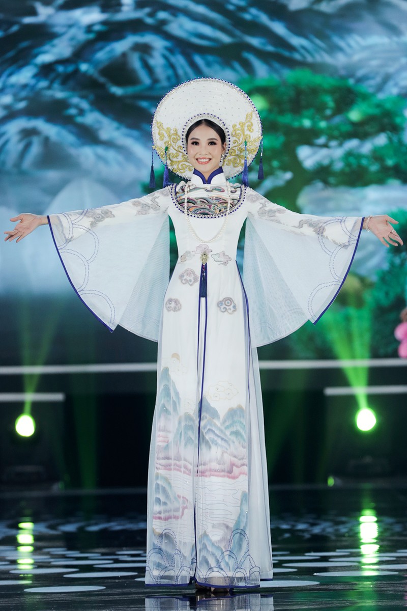 5 Hoa hậu trình diễn áo dài trong đêm chung kết HHVN 2020 - ảnh 20