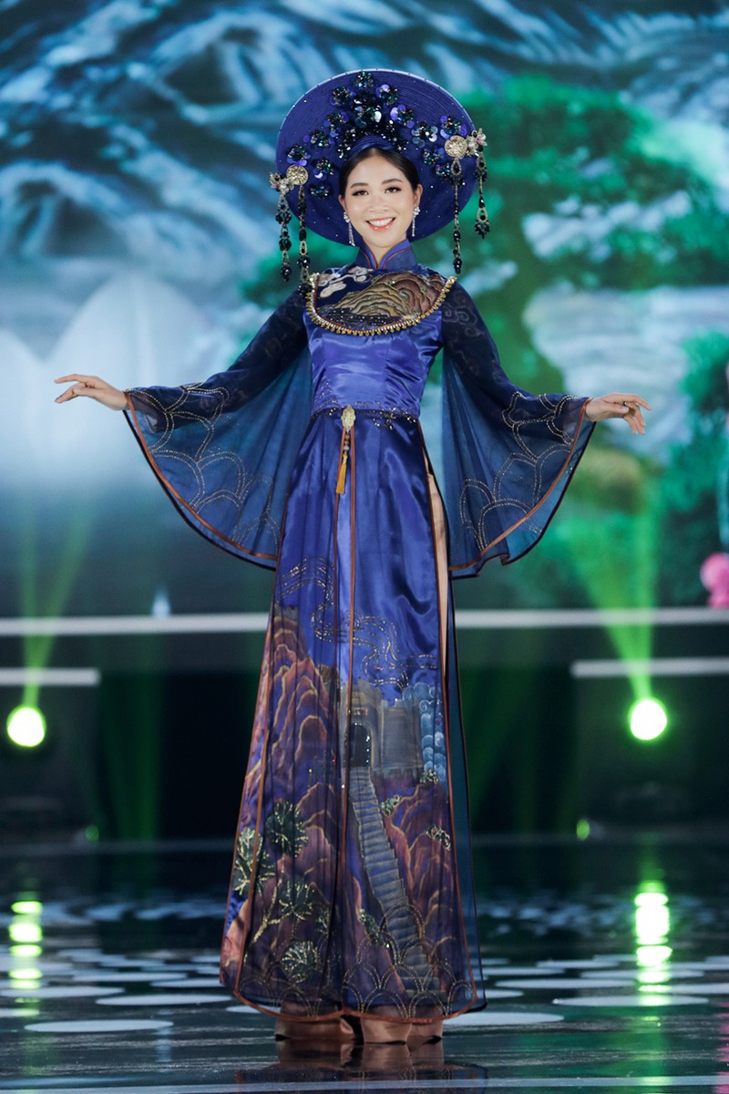 5 Hoa hậu trình diễn áo dài trong đêm chung kết HHVN 2020 - ảnh 17