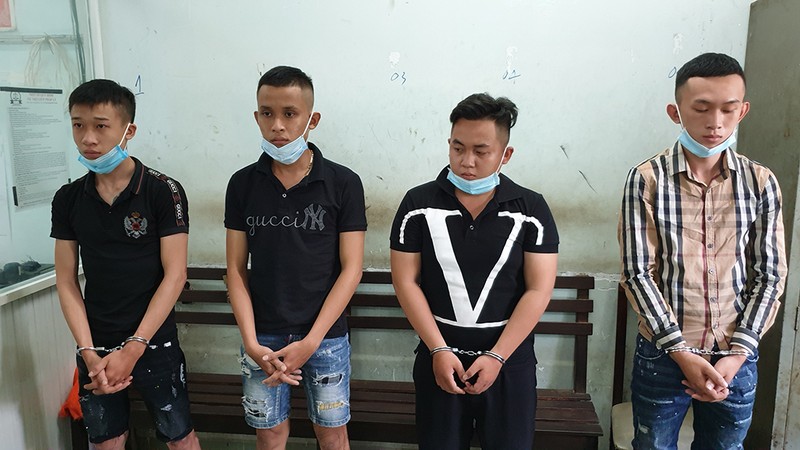 Bắt toàn bộ băng cướp giật khiến nạn nhân chấn thương sọ não - ảnh 1