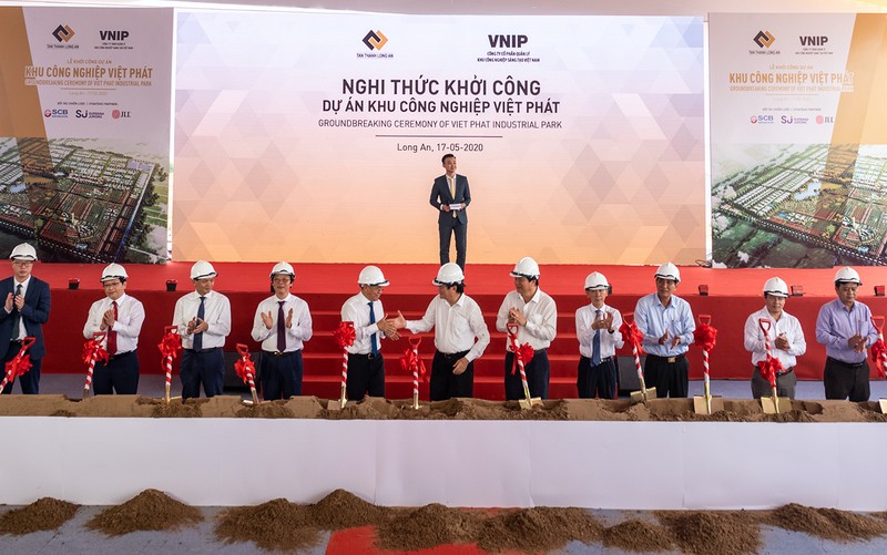 Khởi công khu công nghiệp có diện tích 'khủng' tại Long An - ảnh 1