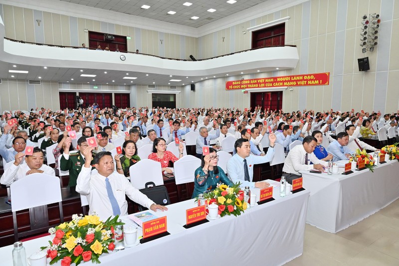 Bình Thuận: Hôm nay, bầu Ban chấp hành Đảng bộ khóa mới - ảnh 3