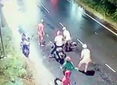 Thanh niên bị 4 người truy sát ở đường ven biển tại Bình Thuận