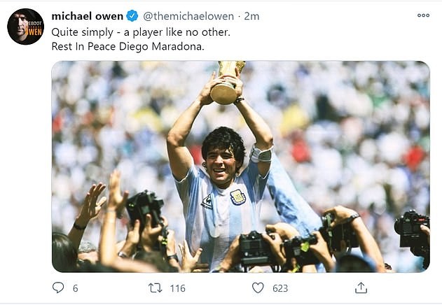 Thế giới tiếc thương huyền thoại Maradona: Messi nói gì? - ảnh 9