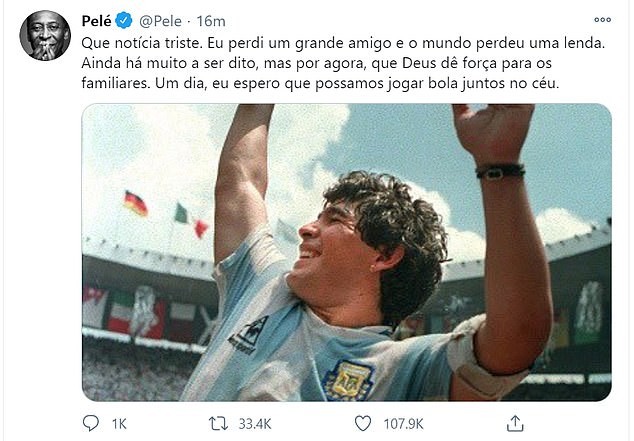 Thế giới tiếc thương huyền thoại Maradona: Messi nói gì? - ảnh 5