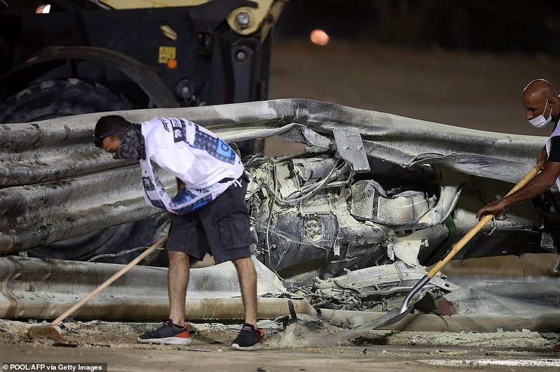 Xe đua F1 nổ tung trên đường đua, Grosjean thoát chết thần kỳ - ảnh 14