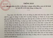 Kỷ luật 3 đảng viên Trường Cán bộ quản lý giáo dục TP.HCM