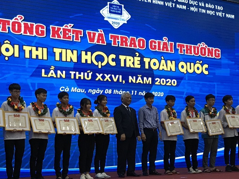 Hà Nội, Lâm Đồng, TP.HCM giật giải Tin học trẻ toàn quốc - ảnh 1