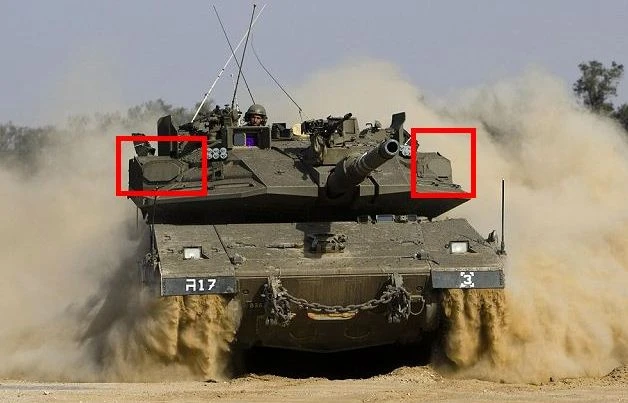 Trophy trang bị trên xe tăng Merkava 4 Trophy trang bị trên xe tăng Merkava 4