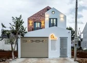 Ngôi nhà xanh mát bên triền đê sông Đáy ảnh 26 Ngôi nhà độc đáo lấy ý tưởng từ nhà rông Tây Nguyên