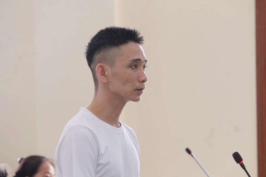 Bị cáo Nguyễn Văn Hoài. Ảnh: NHẪN NAM ảnh 3 nguyen-van-hoai.JPG