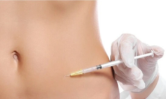 Tiêm tan mỡ có giúp giảm béo lâu dài hay không? (Hình minh họa) tiêm tan mỡ có giúp giảm béo