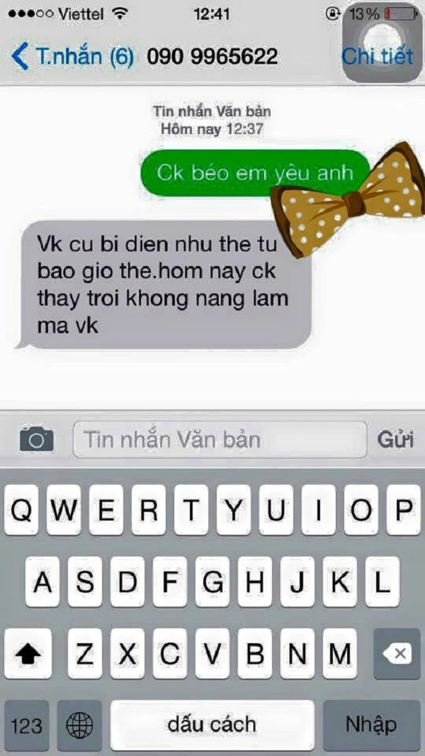 Vợ nhắn tin 'em yêu anh' và ngàn lẻ một phản ứng của các ông chồng ảnh 5 Khi các bà vợ nhắn tin ‘Em yêu anh’ và cái kết ‘phũ phàng’ 4
