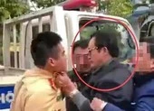 Thông tin mới vụ chi cục trưởng say xỉn, túm cổ áo CSGT ảnh 1 Chi cục trưởng say xỉn, túm cổ áo CSGT khi đo nồng độ cồn