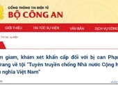 Bà Phạm Thị Đoan Trang bị phạt 9 năm tù ảnh 2 Bộ Công an thông tin về việc bắt bà Phạm Thị Đoan Trang