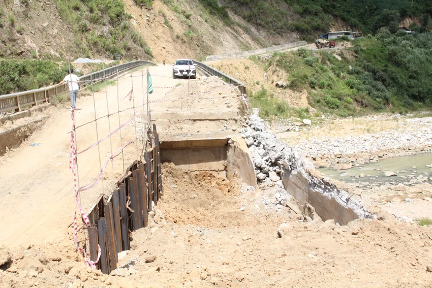 Nhiều dự án chậm tiến độ. Ảnh: TN 51 công trình sai phạm