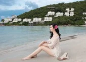 Đưa văn hoá truyền thống, đương đại lên trang phục áo dài ảnh 7 Giáng My - hoa hậu đền Hùng với vẻ đẹp bất chấp thời gian