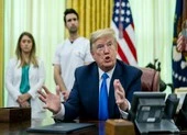 Ông Trump nói lại: 'Không giải tán đội đặc nhiệm COVID-19' ảnh 3 Ông Trump nói COVID-19 tệ hơn Trân Châu Cảng, khủng bố 11-9