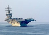 Iran sẽ tập trận máy bay không người lái quy mô lớn ảnh 2 Mỹ duy trì tàu sân bay USS Nimitz ở Trung Đông để răn đe Iran