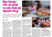 Đề xuất gì từ vụ bị phạt vì nấu cháo gà nguyên lông? ảnh 2 Cần xem lại việc xử phạt vụ nấu cháo gà nguyên lông